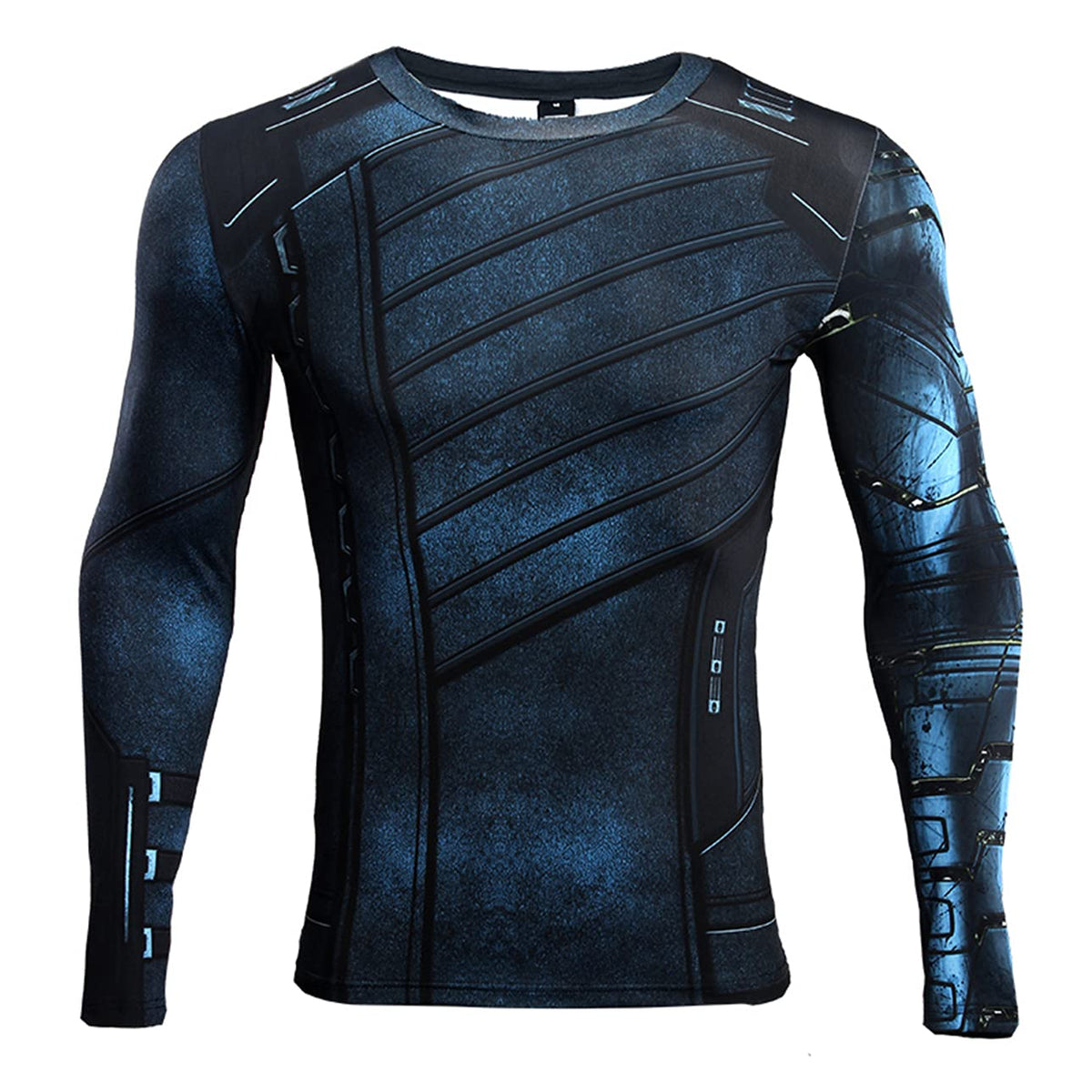 3D Super Hero Close-Fitting Quick-Drying Elastic Sport Cosplay T-Shirt Long Sleeve 13