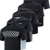 Liberty Imports 5 Pack Men's Active Quick Dry Crew Neck T Shirts 10