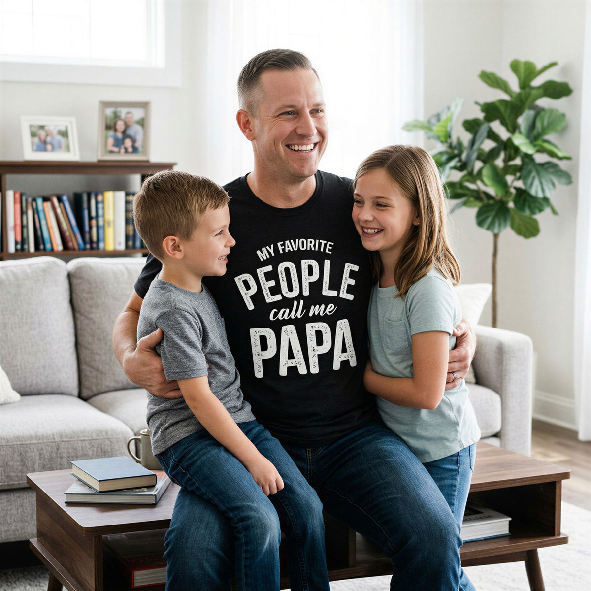 My Favorite People Call Me Papa Men's T Shirt